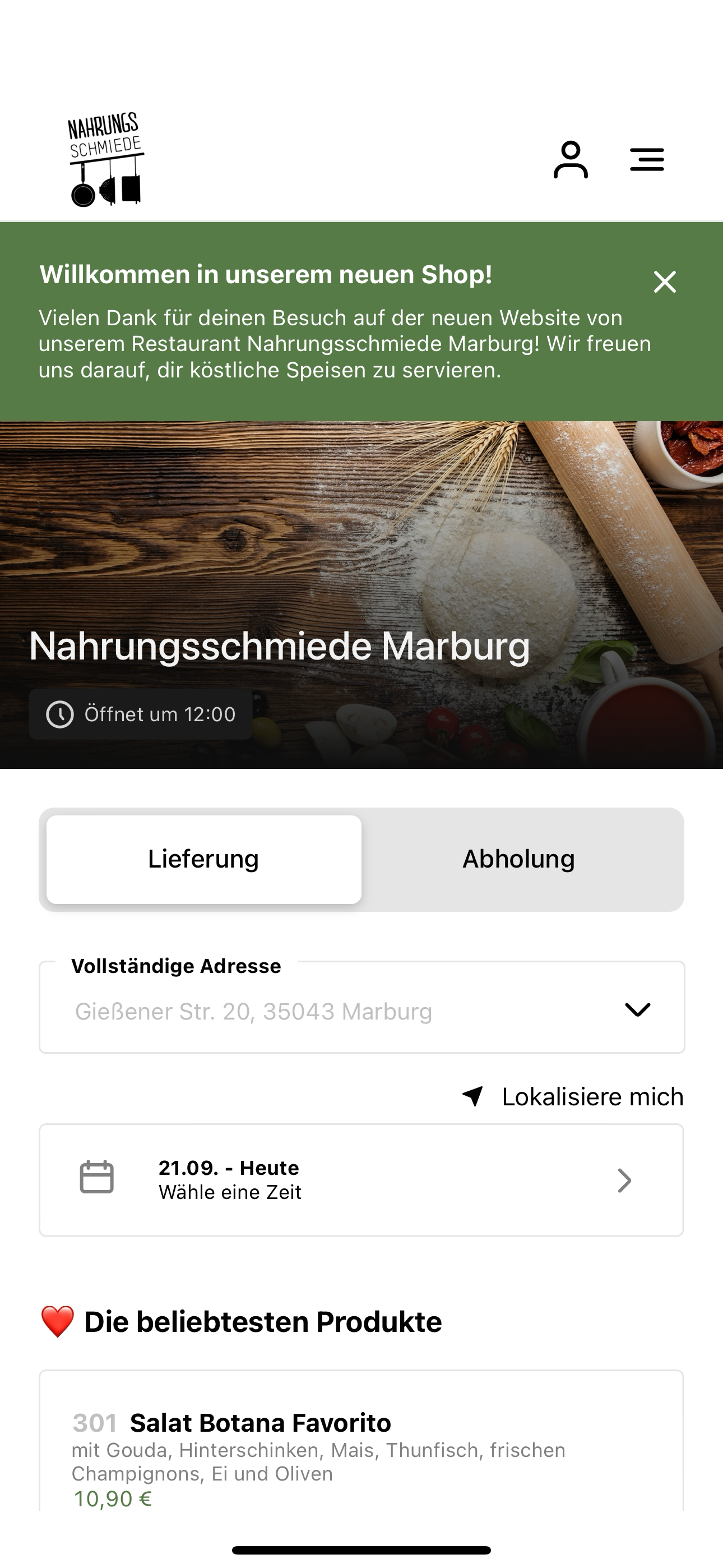 Nahrungsschmiede Marburg