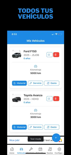 AutoCare: Gestión de Vehículos screenshot 1