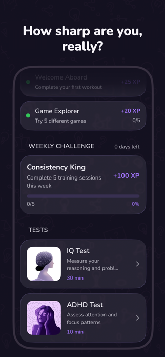Flare: Daily Brain Workout Screenshot 3 of 5
