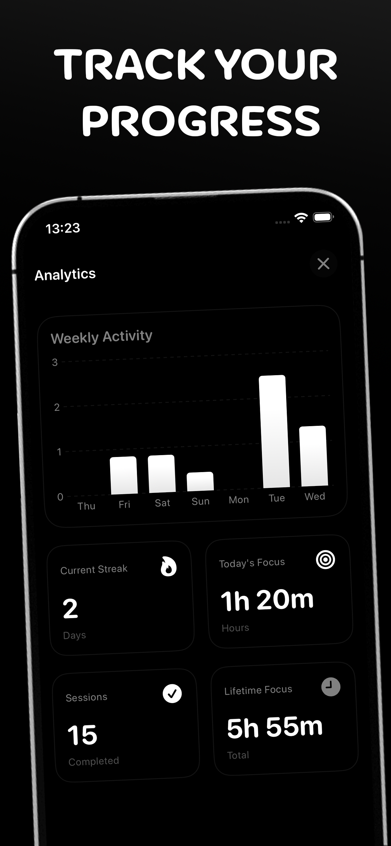 Relaxing Sounds Pomodoro timer screenshot 2