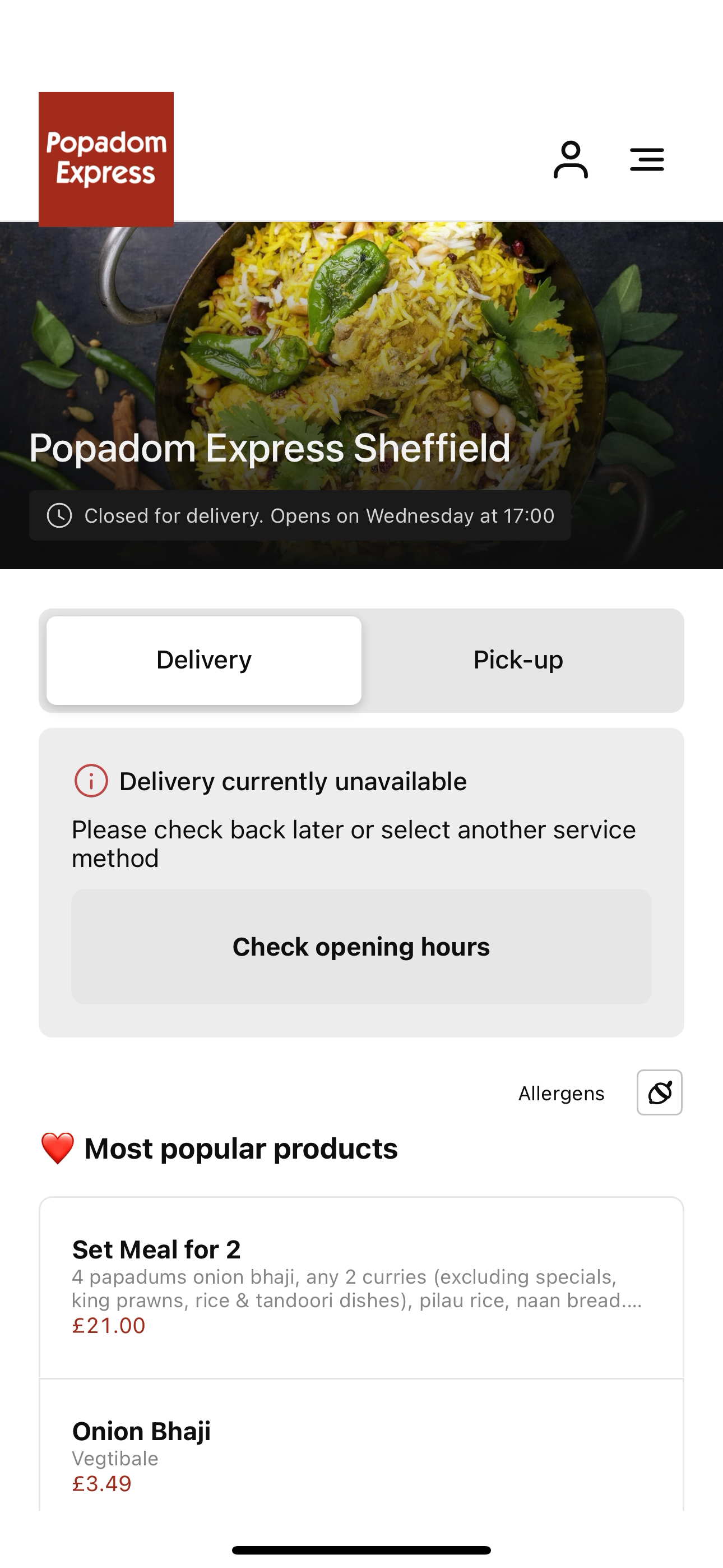 Popadom Express Sheffield screenshot 3