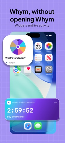 Whym: Decision Maker Tools screenshot