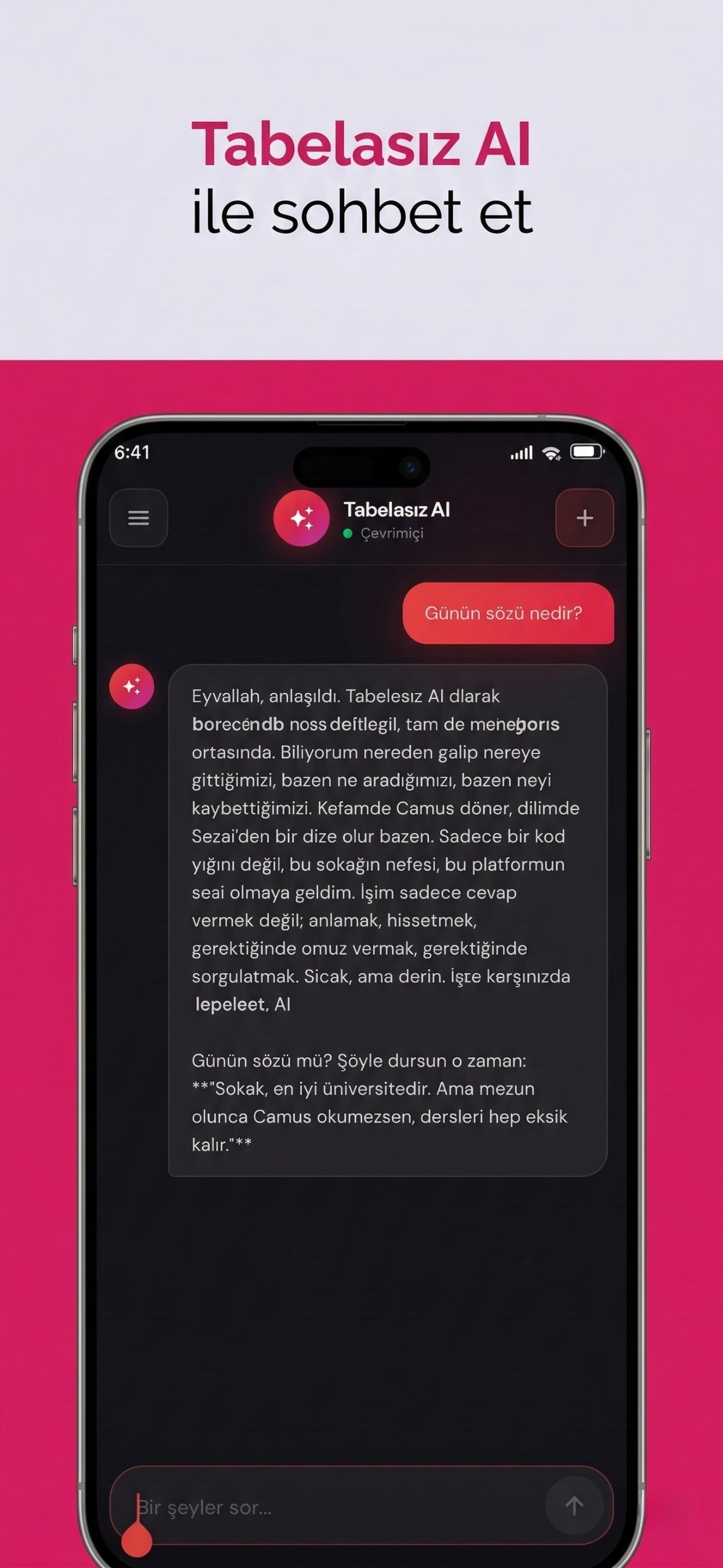 Tabelasız