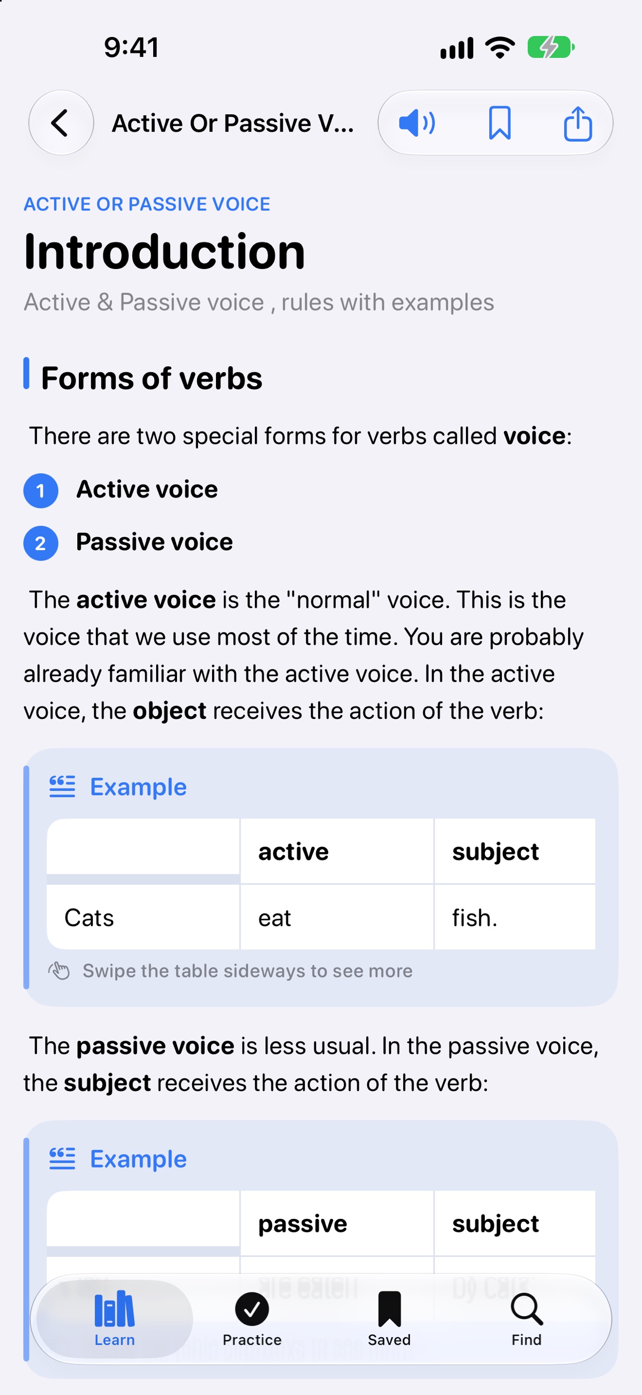 Screenshot 5 of Learn English Grammar & Tenses