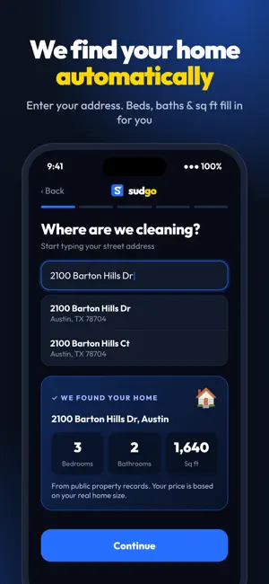 Sudgo: House Cleaning Service screenshot 2