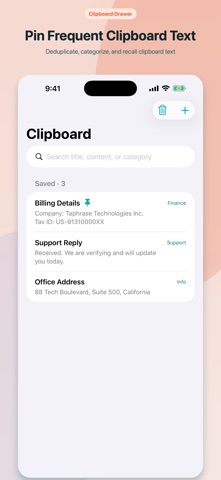 Taphrase - Snippet Keyboard Screenshot 6 of 7