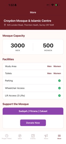 Croydon Mosque (CMIC) screenshot