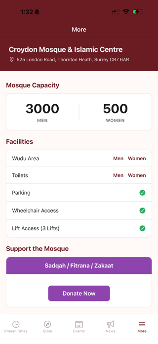 Croydon Mosque (CMIC) Screenshot 1 of 6