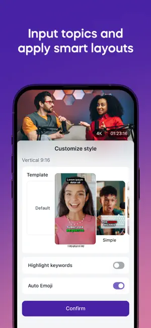 Vizard - AI Video Clip Maker screenshot 3