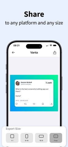Vanta - Screenshot Editor Screenshot 4 of 4