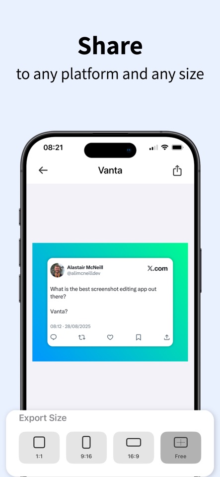 Vanta - Screenshot Editor screenshot 4