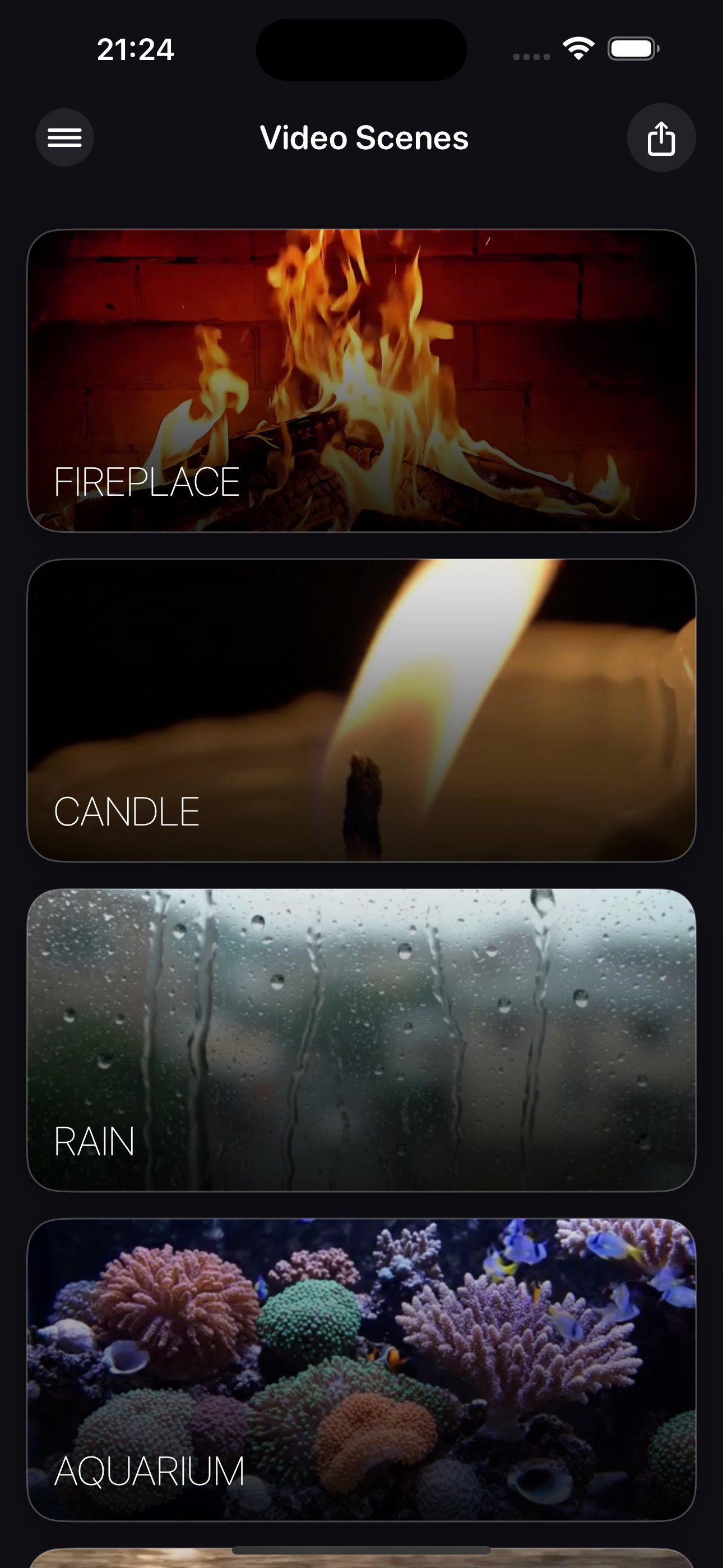 Fireplace & Candle Light App screenshot 5