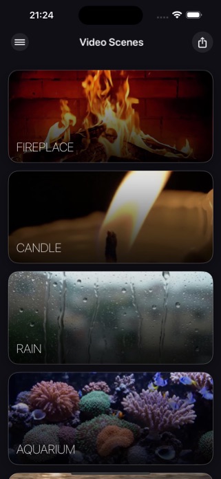 Fireplace & Candle Light App Screenshot 5 of 7