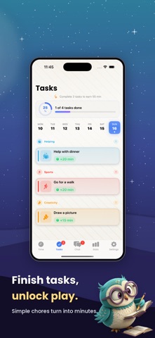 Earn Screen Time: Kids Chores screenshot