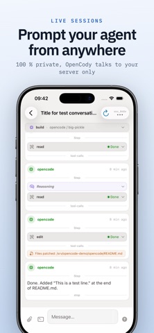 OpenCody - An OpenCode Client screenshot