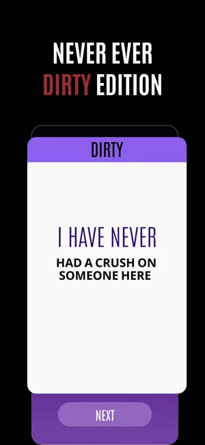 Never Ever: Adult Party Game screenshot 1
