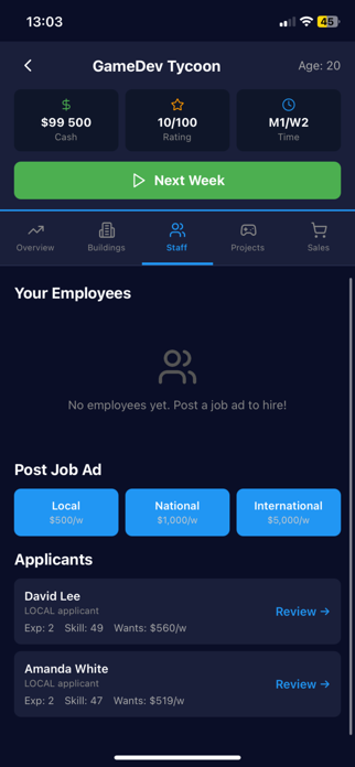 Start Your Business: Game Dev. Screenshot 3 of 3