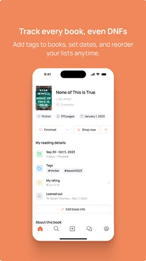 Page Turner: Book Tracker screenshot 3