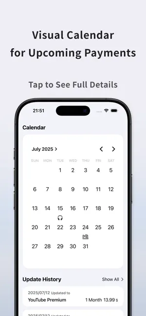 Costly : Subscription Tracker screenshot 4