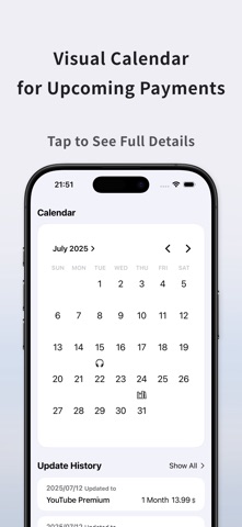 Costly : Subscription Tracker Screenshot 4 of 8
