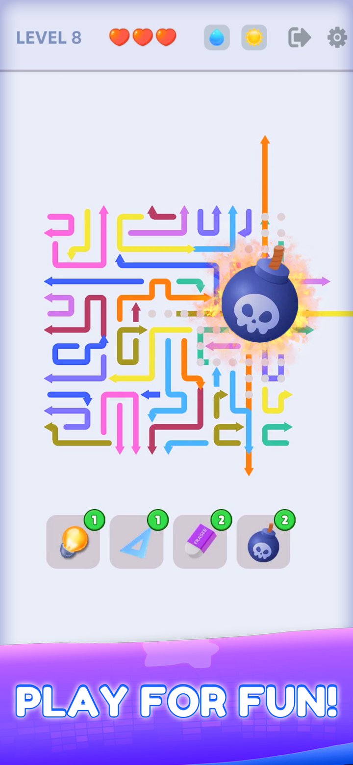 Arrow Turns: Puzzle Tap Out screenshot 1