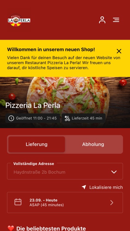 Pizzeria La Perla Bochum