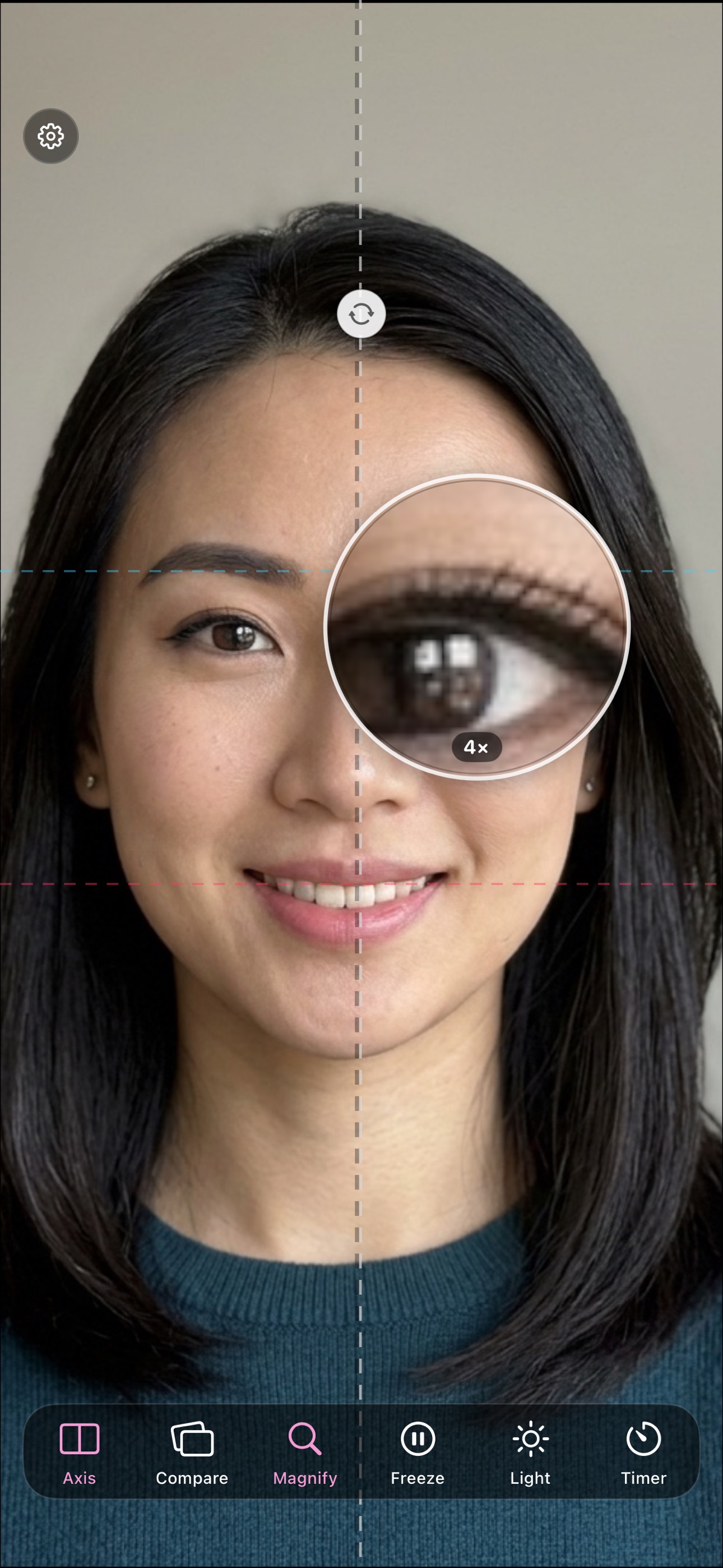 Screenshot 3 of SymMirror: AI Makeup Mirror