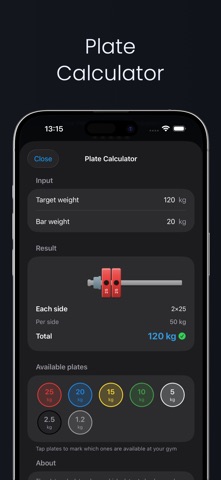 GymJC – Workout & Interval Log iPhone screenshot