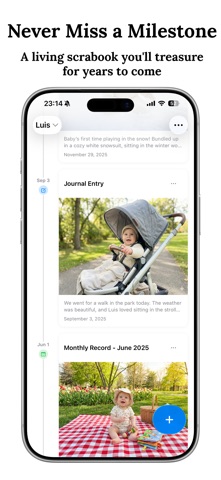 Bloom Baby Book screenshot