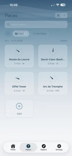 Screenshot von NuWay auf dem iPhone 2