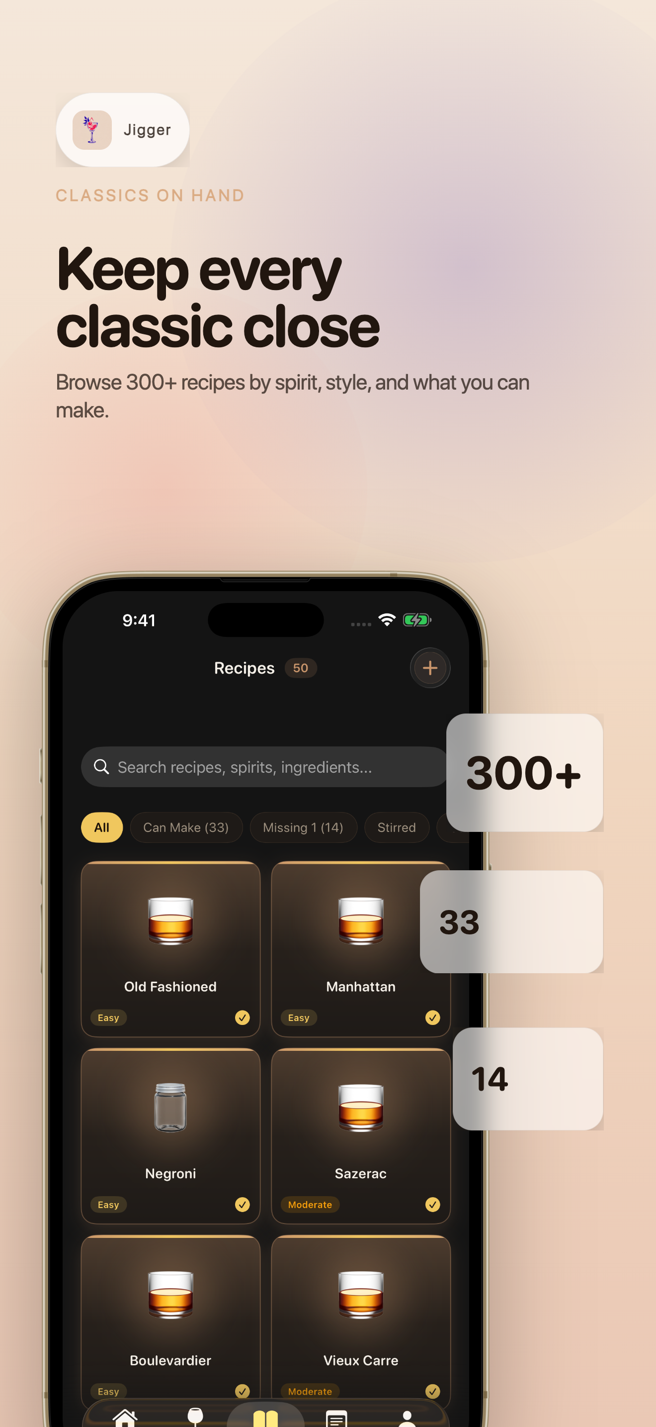 Cocktail Bar Recipes - Jigger screenshot 3