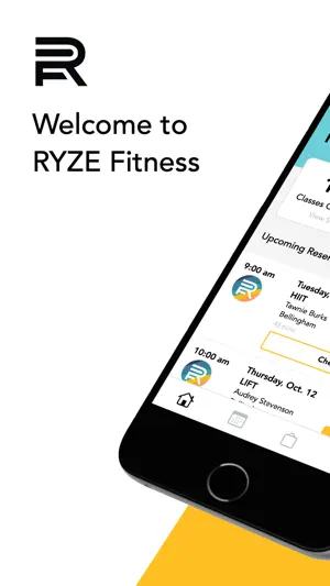 RYZE Fitness screenshot 1