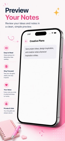 GlowNote - Notes & Notebook screenshot