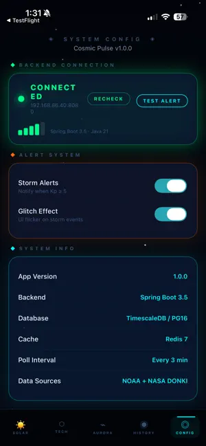 Cosmic Pulse: Solar Weather screenshot 2