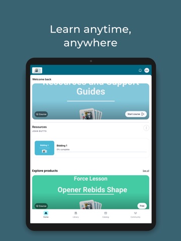 The Online School of Bridge iPad screenshot 4