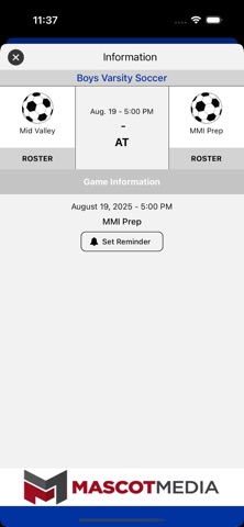 Mid Valley Athletics Screenshot 5 of 6