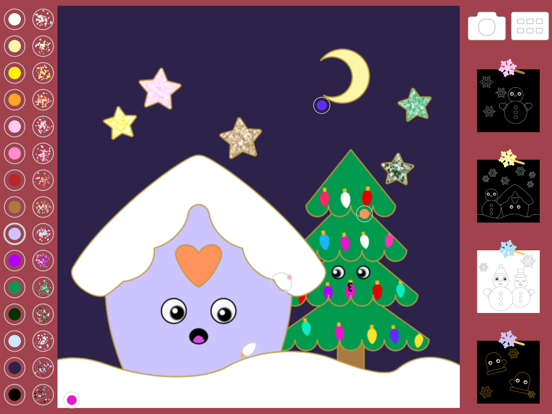 Christmas Coloring Kid Toddlerのおすすめ画像1