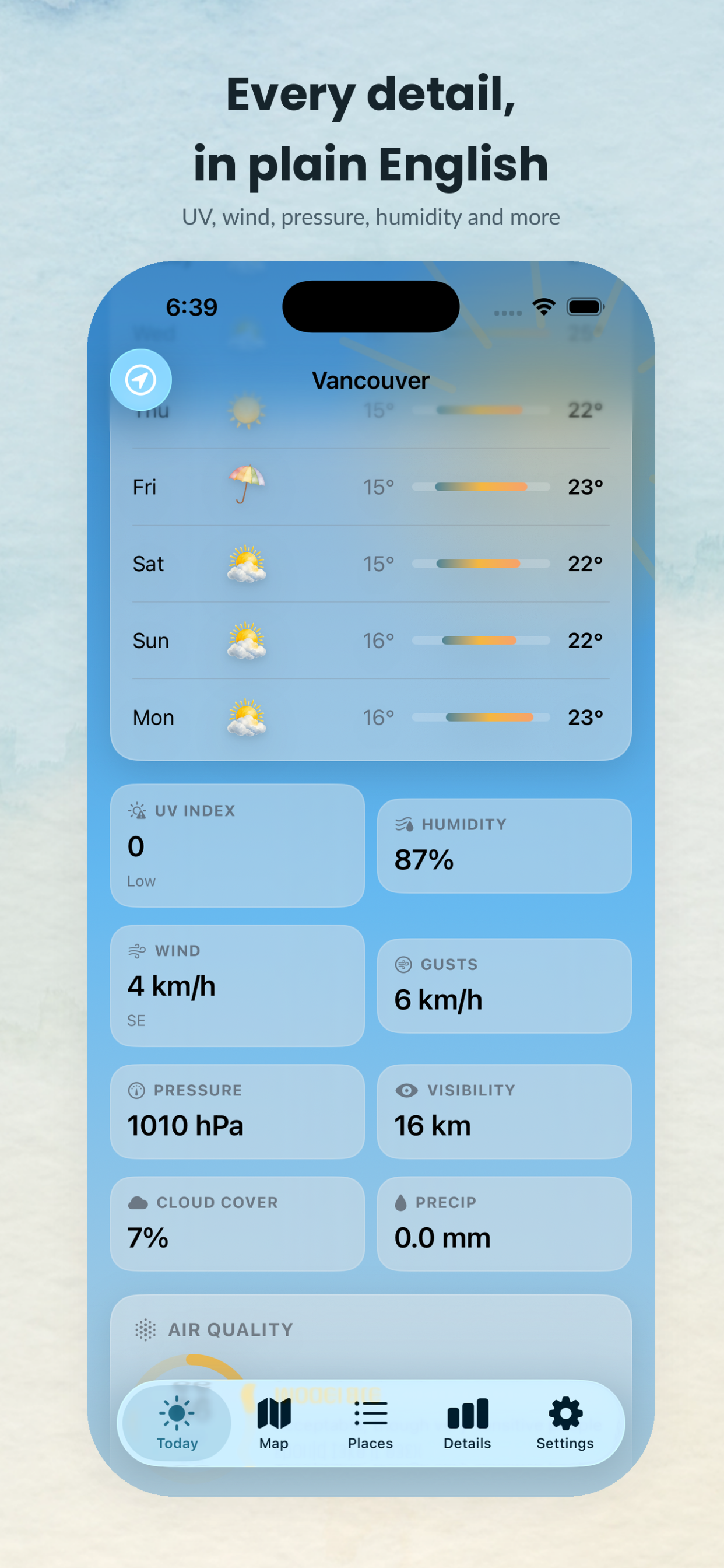 Weatherboard: Local Weather screenshot 4