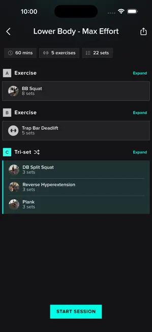 Lumin Sports iPhone screenshot 2