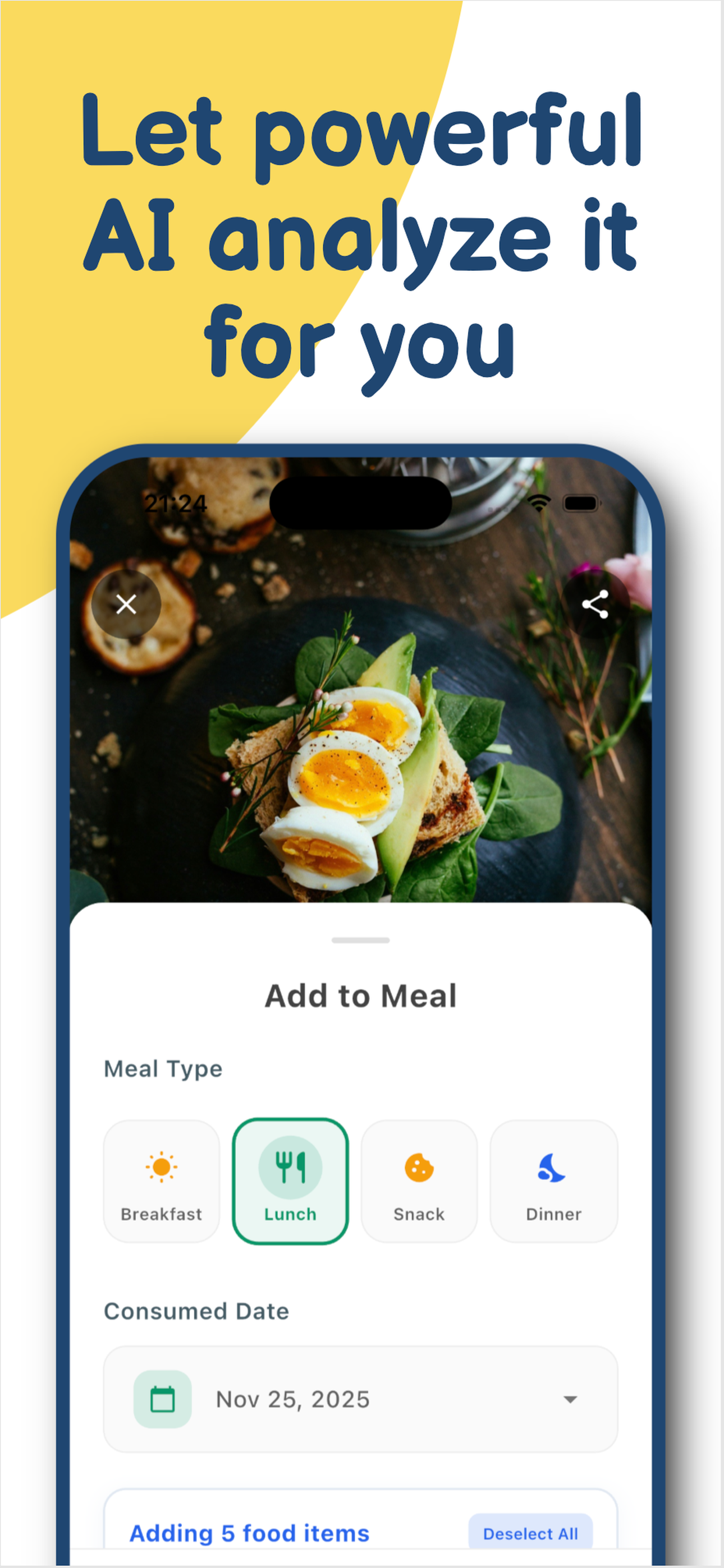 CalcEat - AI Calorie Tracker