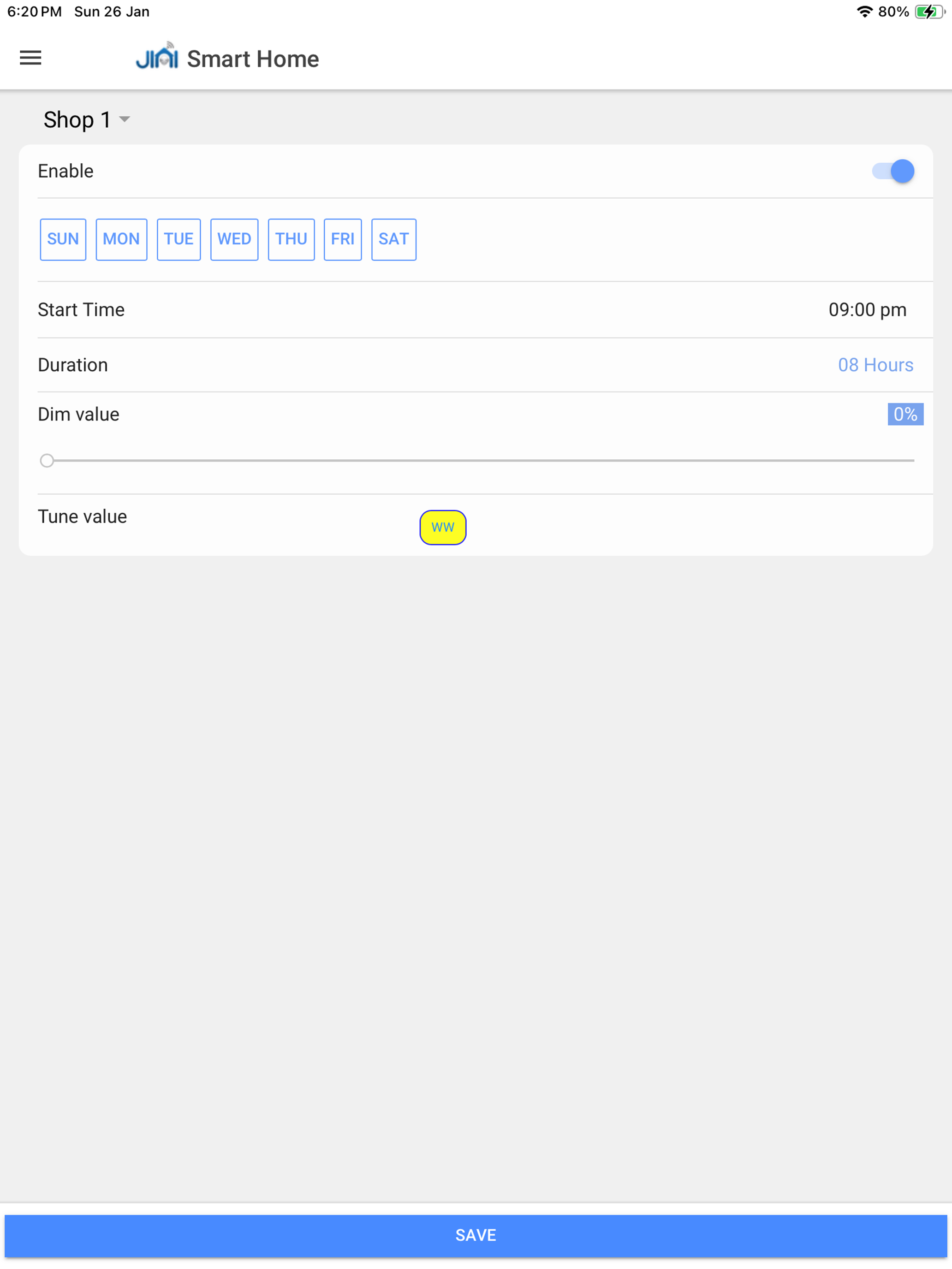 Jini Smart Home