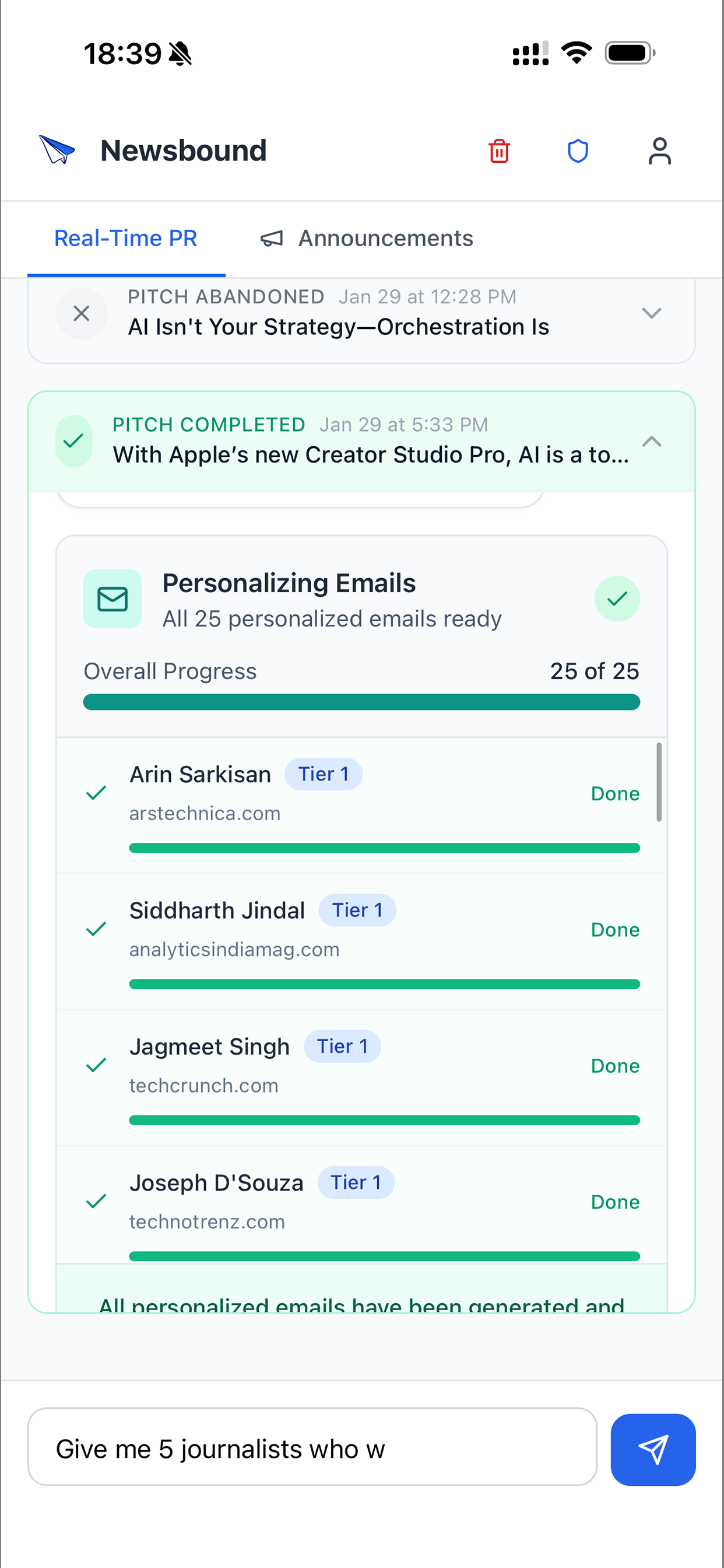 Newsbound screenshot 5