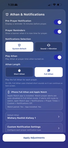 Prayer Times - Full Athan Screenshot 5 of 10