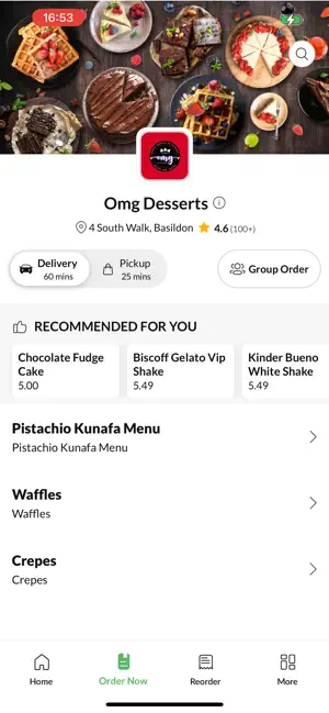 Omg Desserts screenshot 2