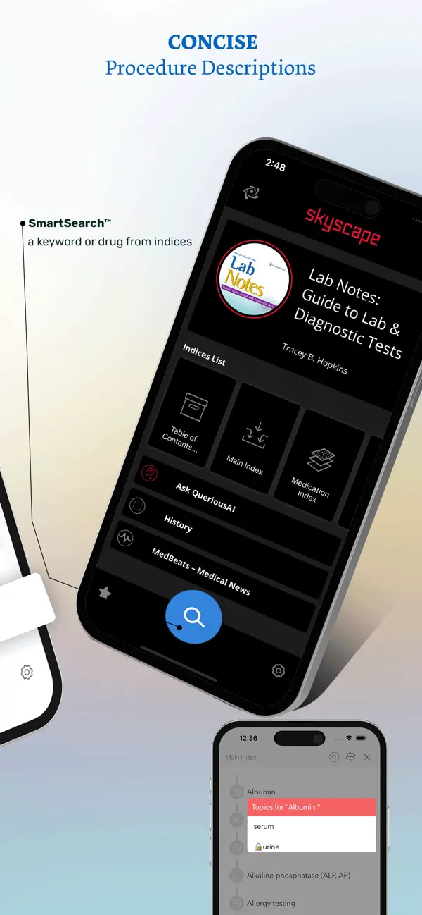 Screenshot #2 pour Lab Notes & Diagnostic Tests
