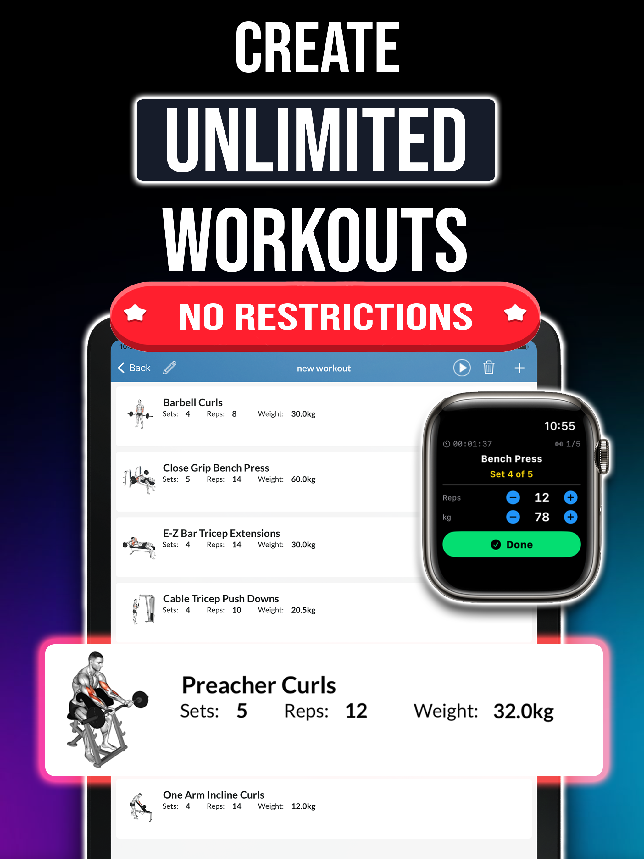 Gym Exercises & Workouts