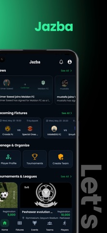 Jazba Sports screenshot