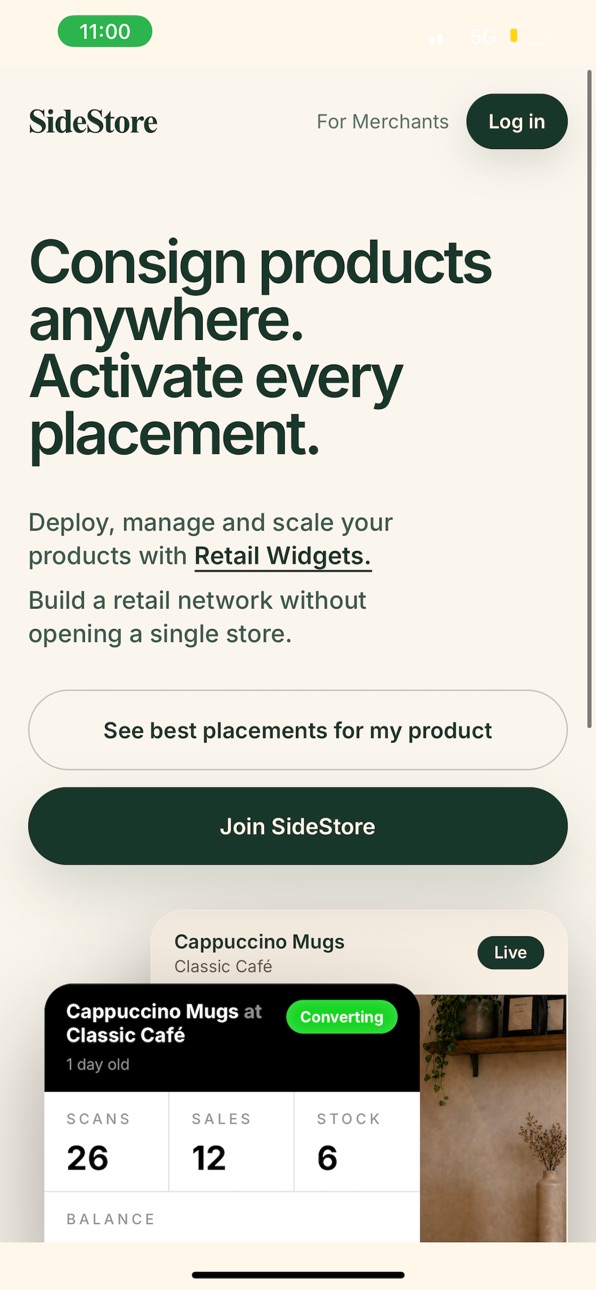iPhone screenshot
