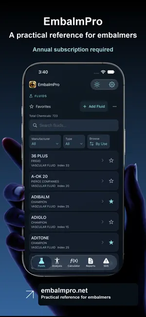 EmbalmPro screenshot 1