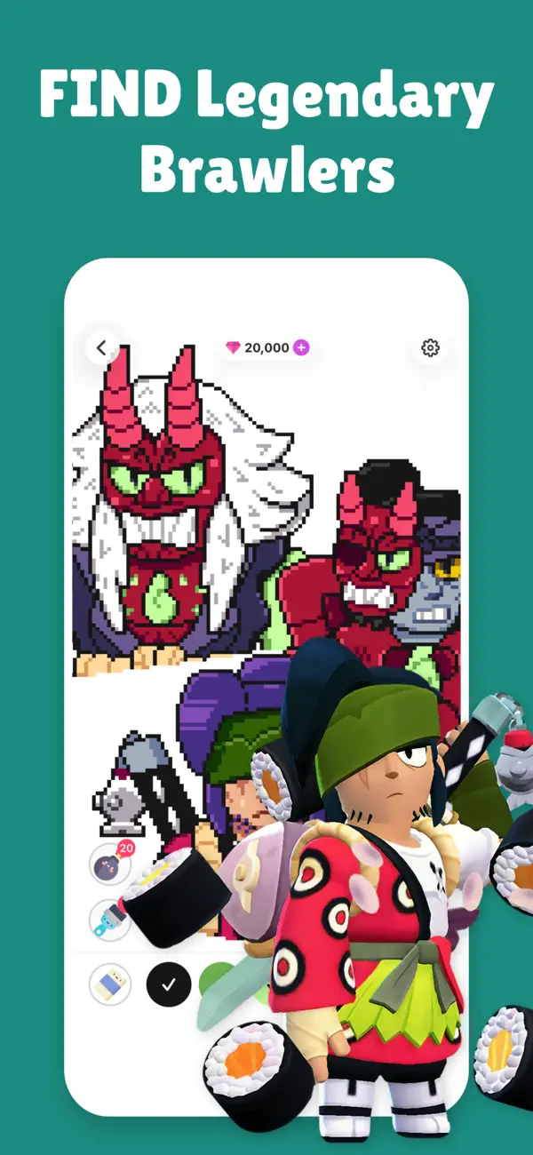 Screenshot #2 pour PixBrawl pour Brawl Stars
